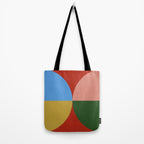abstract retro vivid fall 3 Tote Bag Gallery Image 2