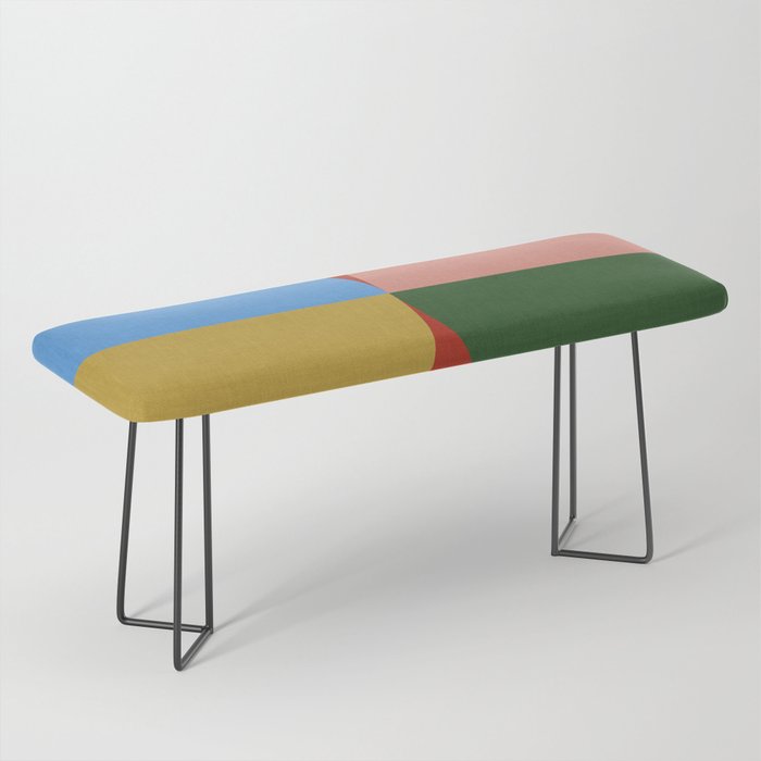 abstract retro vivid fall 3 Bench Gallery Image 1