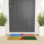 abstract retro vivid fall 3 Welcome Mat Gallery Image 3