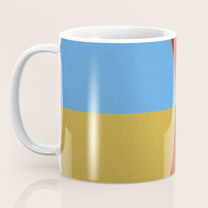 abstract retro vivid fall 3 Coffee Mug Gallery Image 3