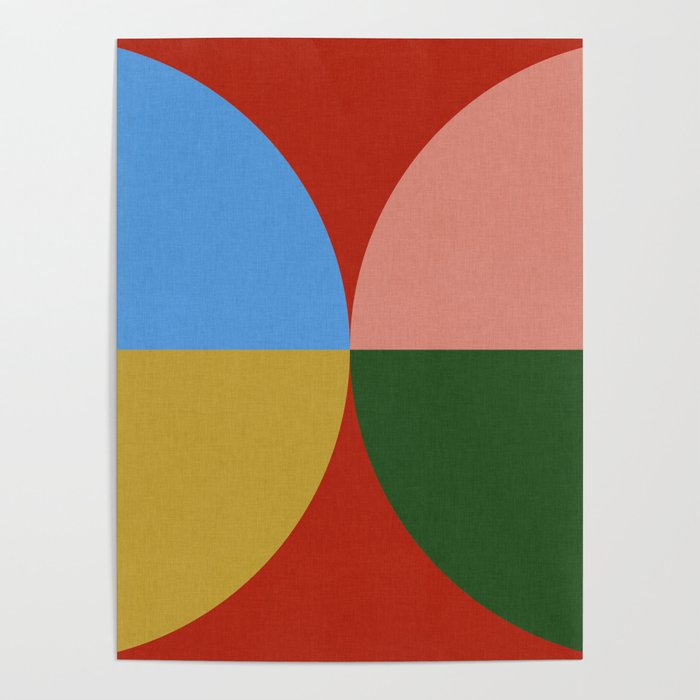 abstract retro vivid fall 3 Poster Gallery Image 1