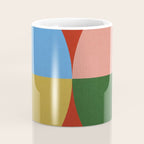 abstract retro vivid fall 3 Coffee Mug Gallery Image 4
