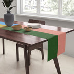 abstract retro vivid fall 3 Table Runner Gallery Image 2