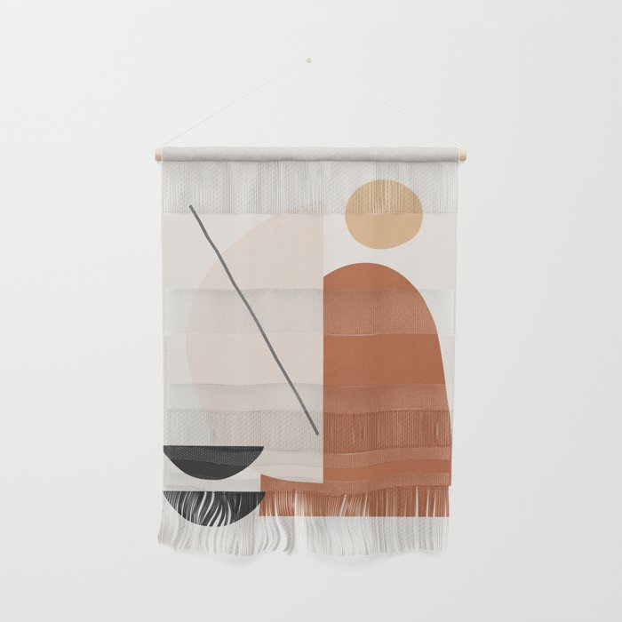 Abstract Minimal Shapes Wall Hanging Gallery Image 1