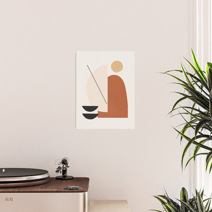 Abstract Minimal Shapes Poster Gallery Image 2