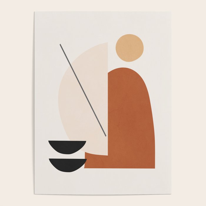 Abstract Minimal Shapes Poster Gallery Image 4