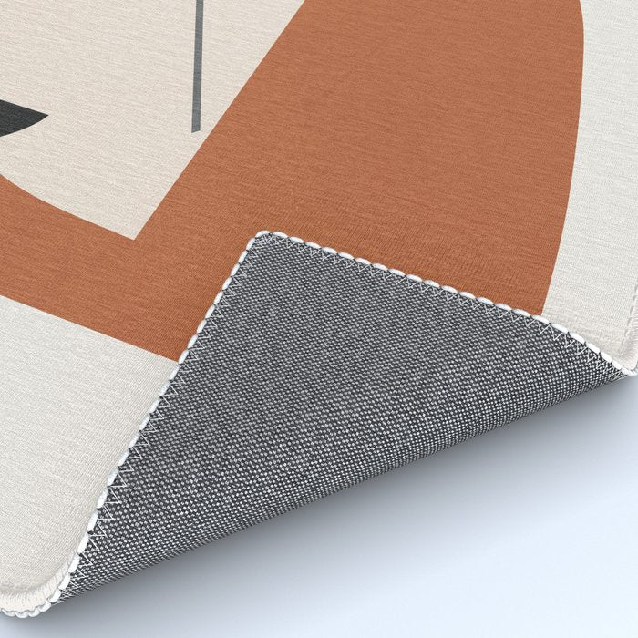 Abstract Minimal Shapes Rug Gallery Image 4