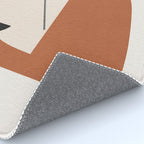 Abstract Minimal Shapes Rug Gallery Image 4