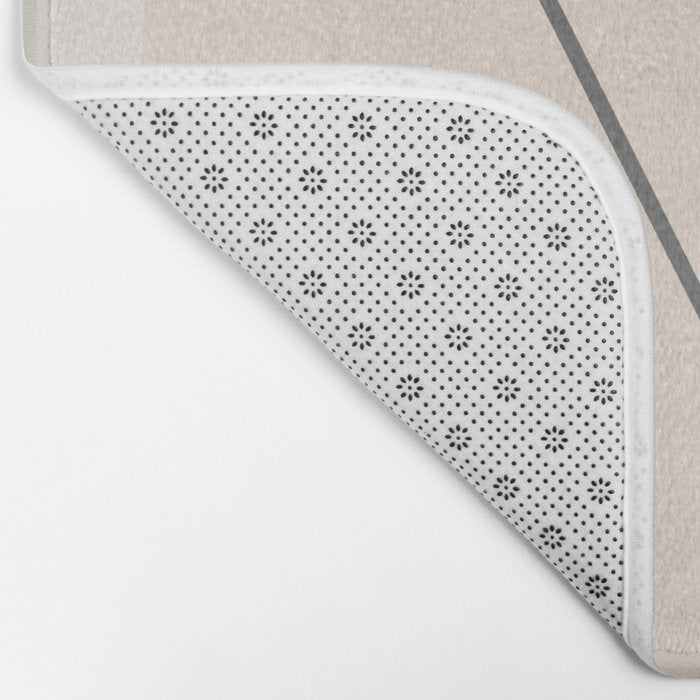 Abstract Minimal Shapes Bath Mat Gallery Image 2