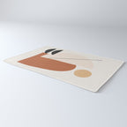 Abstract Minimal Shapes Rug Gallery Image 3