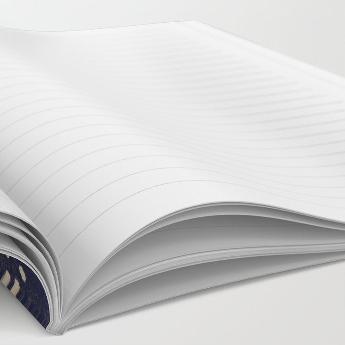 Blue Flower Pattern Notebook Gallery Image 2