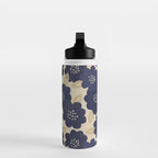 Blue Flower Pattern Water Bottle Gallery Image 3