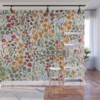 Spring flowery meadow 02 Wall Mural Gallery Image 1