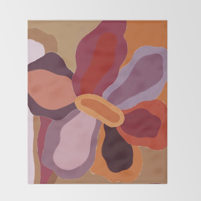 Bloom #2 Throw Blanket Gallery Image 2