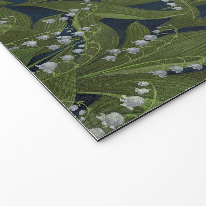 Lily of the Valley Field Welcome Mat Gallery Image 2