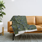 Lily of the Valley Field Throw Blanket Gallery Image 1