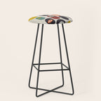 geometry mid mod eyes Stool Gallery Image 1