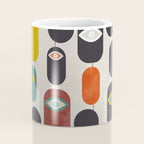 geometry mid mod eyes Coffee Mug Gallery Image 4