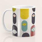 geometry mid mod eyes Coffee Mug Gallery Image 3