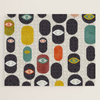 geometry mid mod eyes Jigsaw Puzzle Gallery Image 1