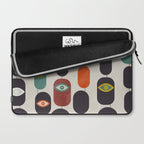 geometry mid mod eyes Laptop Sleeve Gallery Image 2