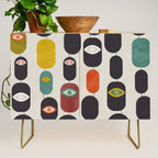 geometry mid mod eyes Credenza Gallery Image 1