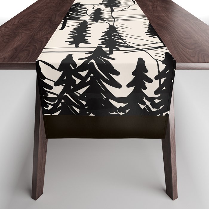 Mountain Forest Table Runner Gallery Image 1