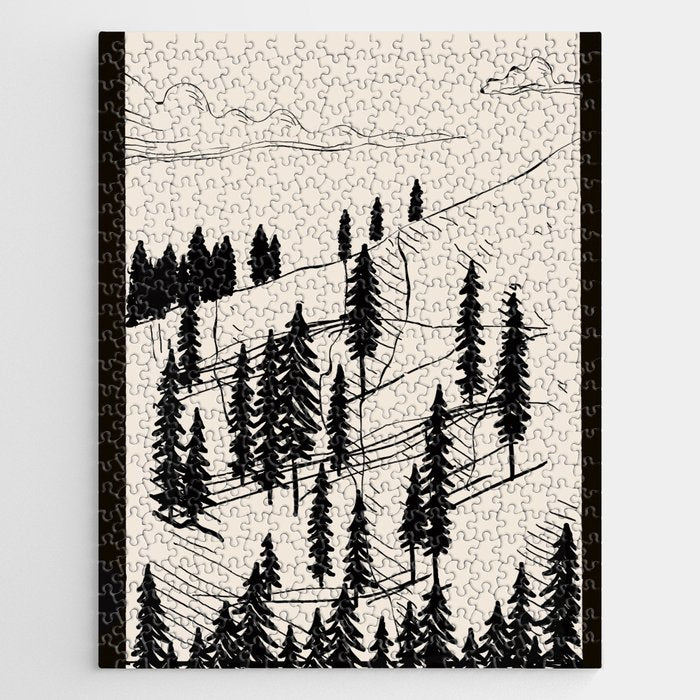 Mountain Forest Jigsaw Puzzle Gallery Image 1