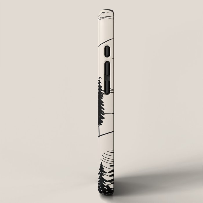 Mountain Forest iPhone Case Gallery Image 2