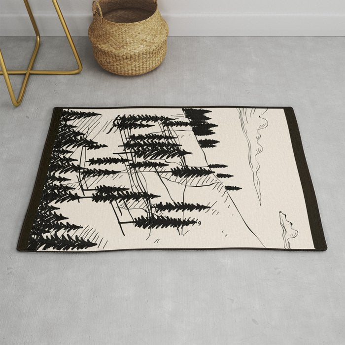 Mountain Forest Rug Gallery Image 1