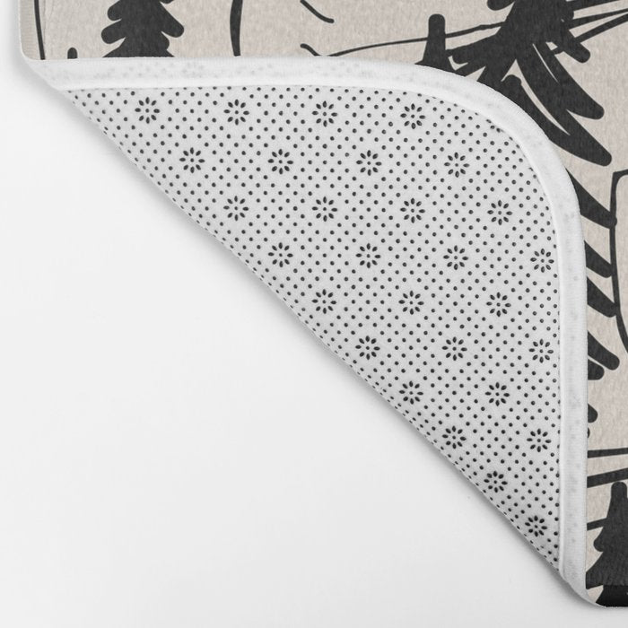 Mountain Forest Bath Mat Gallery Image 2
