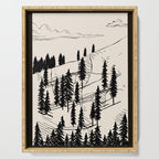 Mountain Forest Serving Tray Gallery Image 1
