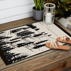 Mountain Forest Outdoor Rug Gallery Image 2