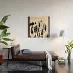 Mountain Forest Wood Wall Art Gallery Image 2