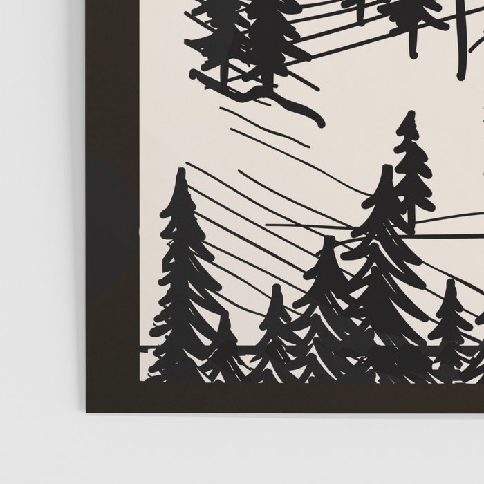 Mountain Forest Poster Gallery Image 3