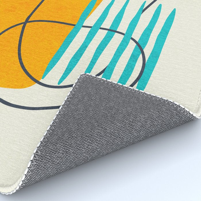 Mid Century Abstraction Rug Gallery Image 4