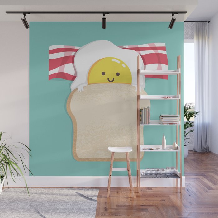 Morning Breakfast Wall Mural Gallery Image 1