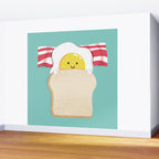 Morning Breakfast Wall Mural Gallery Image 2
