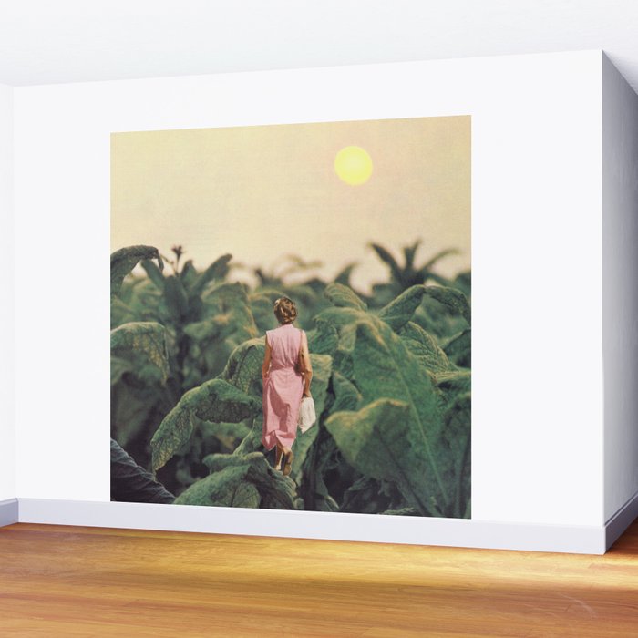 Leaves Wall Mural Gallery Image 2