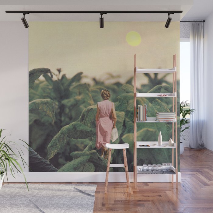 Leaves Wall Mural Gallery Image 1