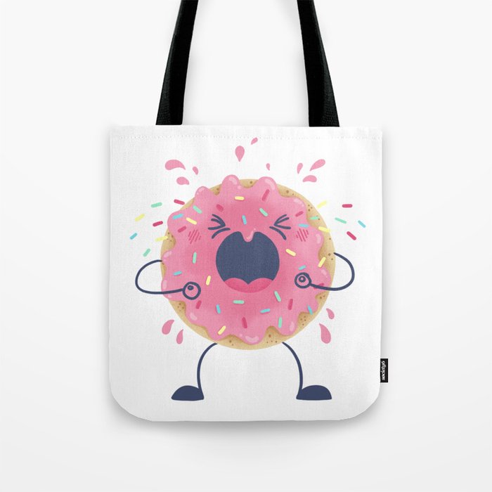 Donut Tantrum Tote Bag Gallery Image 1