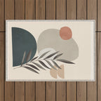 Abstract Nature Moment 1 Outdoor Rug Gallery Image 1