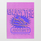 Enjoy the Journey - Pink Poster Gallery Image 4