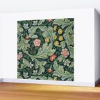 William Morris Leicester Herbaceous Italian Laurel Acanthus Textile Colorful Floral Pattern Wall Mural Gallery Image 2