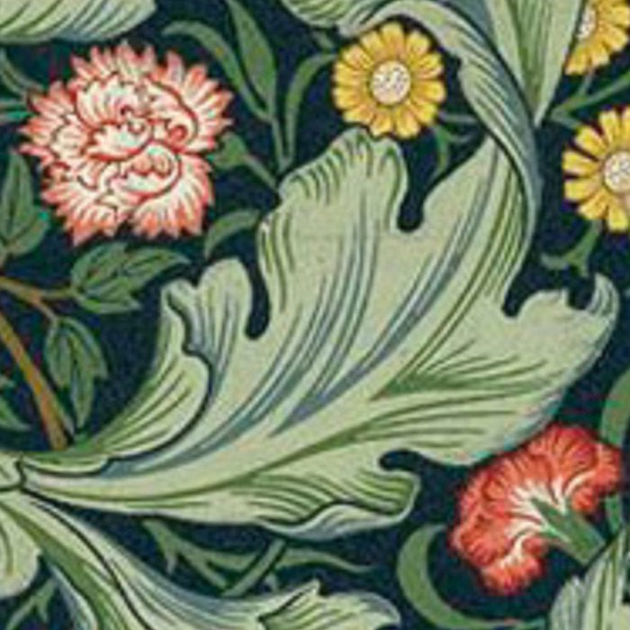 William Morris Leicester Herbaceous Italian Laurel Acanthus Textile Colorful Floral Pattern Coffee Mug Gallery Image 2