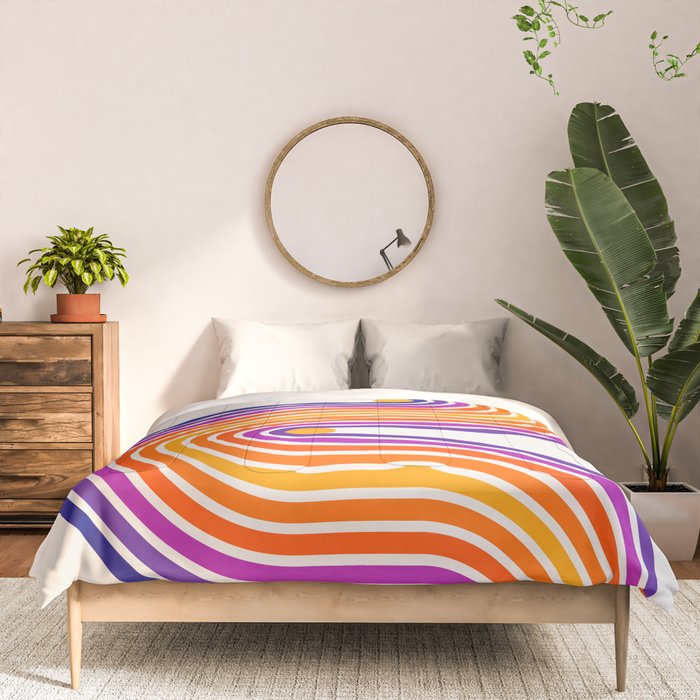 The Groove: Retro 80s Edition Comforter Gallery Image 3
