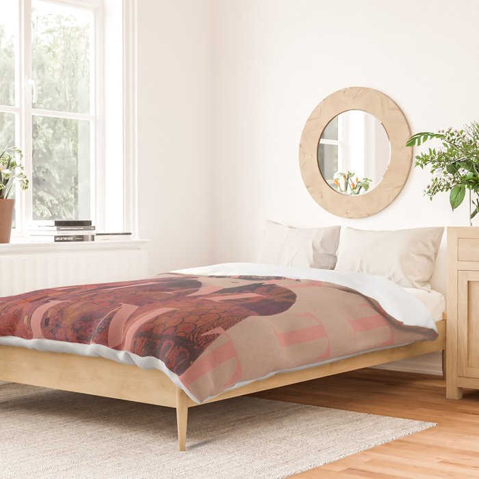 for Gustav Klimt Duvet Cover Gallery Image 2