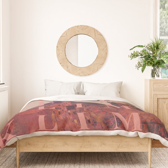 for Gustav Klimt Duvet Cover Gallery Image 3