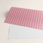 Minimal Arch XVIII 90s Pink Modern Geometric Lines Wrapping Paper Gallery Image 2