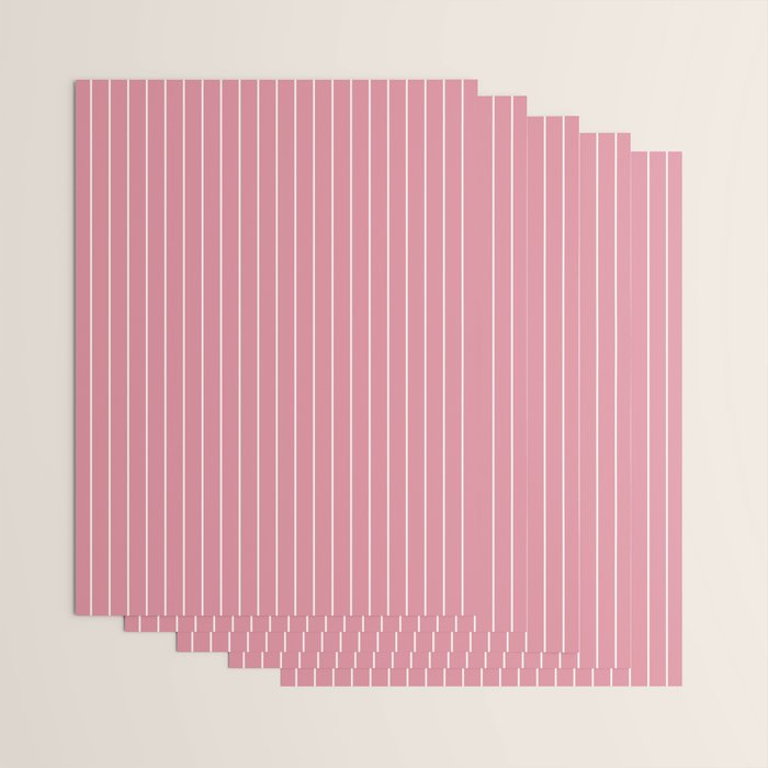 Minimal Arch XVIII 90s Pink Modern Geometric Lines Wrapping Paper Gallery Image 3